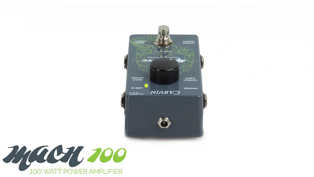 MACH100  100W (50W/50W) Stereo Pedal Amplifier - Image 4