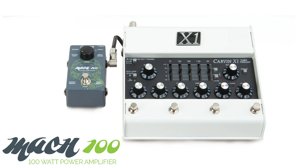MACH100  100W (50W/50W) Stereo Pedal Amplifier - Image 5