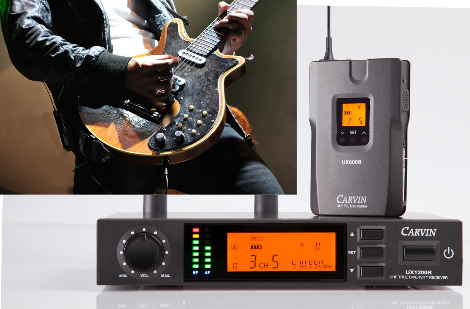 UX1200BGT Wireless Guitar/Bass System - Image 21