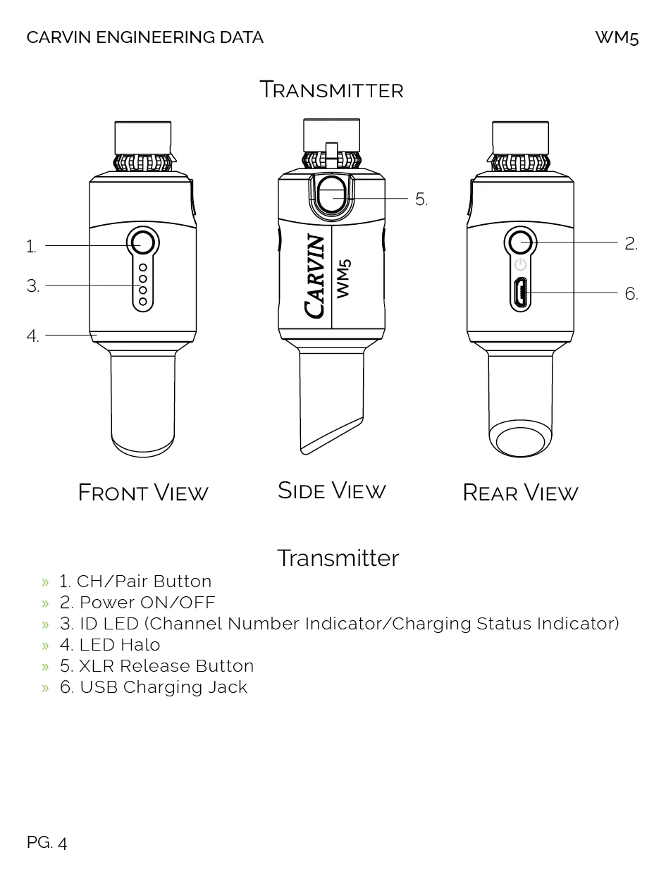WM5 Wireless Microphone System - Image 7