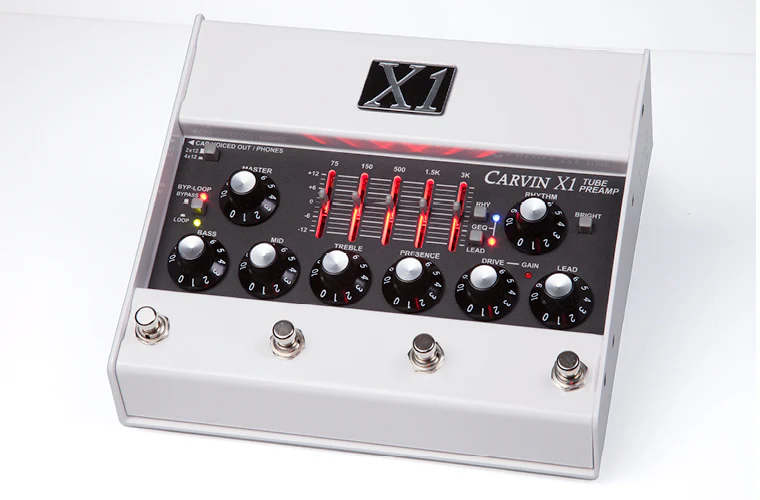 X1 All Tube Preamp Pedal with 12Ax7 Tubes - Image 3